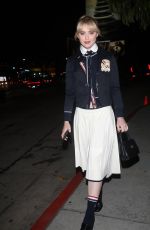 KATHRYN NEWTON Arrives at Hacks Party at Chateau Marmont in Los Angeles 04/24/2024