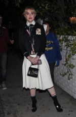 KATHRYN NEWTON Arrives at Hacks Party at Chateau Marmont in Los Angeles 04/24/2024