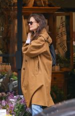 KATIE HOLMES at a Retail Store in New York 04/18/2024
