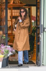 KATIE HOLMES at a Retail Store in New York 04/18/2024