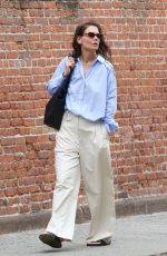 KATIE HOLMES Out and About in New York 04/17/2024