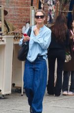KATIE HOLMES Out and About in New York 04/19/2024
