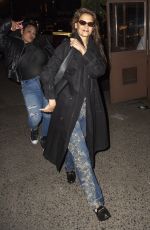 KATIE HOLMES Out for Dinner with a Friend in New York 04/18/2024