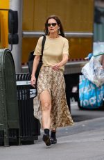 KATIE HOLMES Out in New York 04/12/2024