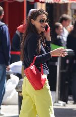 KATIE HOLMES Out in New York 04/26/2024