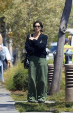 KATIE MALONEY Leaves New Restaurant Something About Her in West Hollywood 04/24/2024