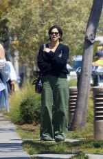 KATIE MALONEY Leaves New Restaurant Something About Her in West Hollywood 04/24/2024