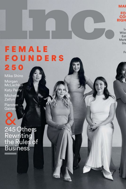 KATY PERRY in Inc. Magazine, April 2024