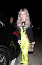 KELLY OSBOURNE Arrives at Craig