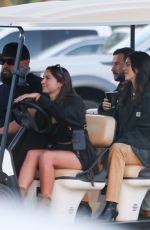 KENDALL JENNER Arrives on a Golf Cart to Watch Morgan Wallen