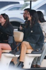 KENDALL JENNER Arrives on a Golf Cart to Watch Morgan Wallen