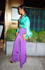KERRY WASHINGTON Arrives at Ralph Lauren Fashion Show Afterparty in New York 04/29/2024