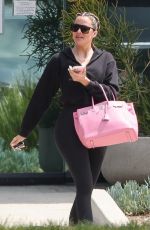 KHLOE KARDASHIAN Leaves a Business Meeting in Calabasas 04/19/2024