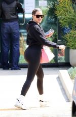 KHLOE KARDASHIAN Leaves a Business Meeting in Calabasas 04/19/2024