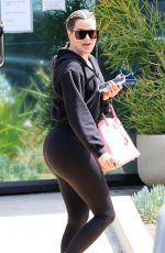 KHLOE KARDASHIAN Leaves a Business Meeting in Calabasas 04/19/2024