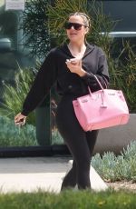 KHLOE KARDASHIAN Leaves a Business Meeting in Calabasas 04/19/2024