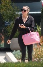 KHLOE KARDASHIAN Leaves a Business Meeting in Calabasas 04/19/2024