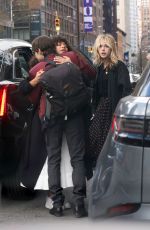 KIERNAN SHIPKA, ABIGAIL COWEN and JAZ SINCLAIR Out in New York 04/05/2024