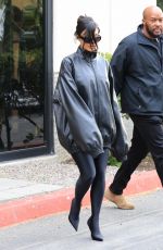 KIM KARDASHIAN Arrives at Her Son