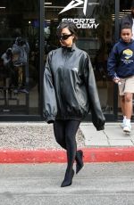 KIM KARDASHIAN Arrives at Her Son