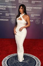 KIM KARDASHIAN at 10th Breakthrough Prize Ceremony in Los Angeles 04/13/2024