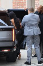 KIM KARDASHIAN Leaves Jimmy Kimmel Live! in Hollywood 04/22/2024