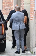 KIM KARDASHIAN Leaves Jimmy Kimmel Live! in Hollywood 04/22/2024