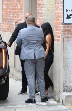 KIM KARDASHIAN Leaves Jimmy Kimmel Live! in Hollywood 04/22/2024