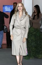 KIM RAVER Leaves Live with Kelly and Mark in New York 04/22/2024