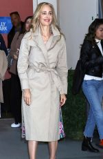 KIM RAVER Leaves Live with Kelly and Mark in New York 04/22/2024