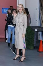 KIM RAVER Leaves Live with Kelly and Mark in New York 04/22/2024