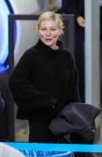 KIRSTEN DUNST Arrives at Burbank Airport 04/07/2024