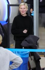 KIRSTEN DUNST Arrives at Burbank Airport 04/07/2024