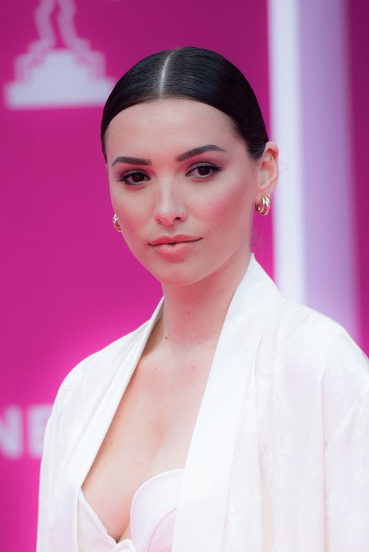 KLEOFINA PNISHI at Pink Carpet at 7th Canneseries IFF in Cannes 04/06/2024