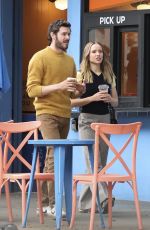 KRISTEN BELL and Adam Brody Filming for Erin Foster Comedy Series in Los Feliz 04/23/2024