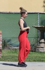 KRISTEN BELL Out and About in Los Angeles 04/19/2024