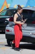 KRISTEN BELL Out and About in Los Angeles 04/19/2024