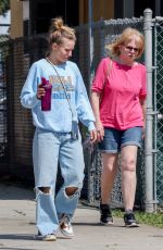 KRISTEN BELL Out with Her Mother in Los Angeles 04/21/2024