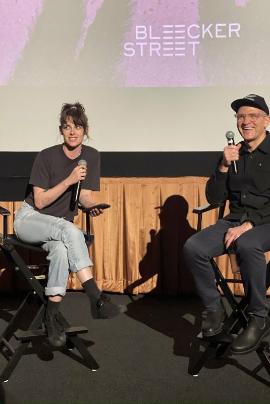 KRISTEN STEWART at Sasquatch Sunset Q&A in Los Angeles 04/12/2024