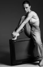 KRISTINA SHMIDT at a Photoshoot, April 2024
