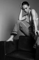 KRISTINA SHMIDT at a Photoshoot, April 2024