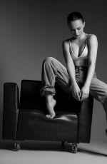 KRISTINA SHMIDT at a Photoshoot, April 2024