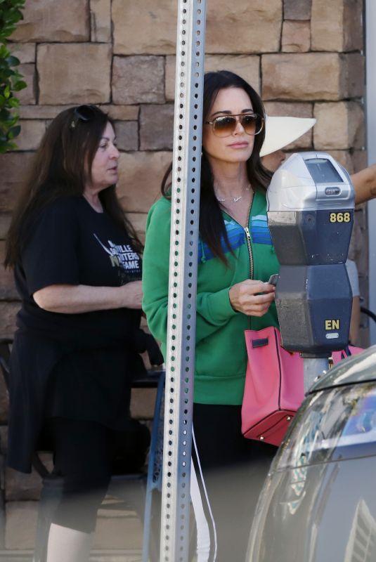 KYLE RICHARDS Out with REDDI MELLENCAMP in Los Angeles 04/16/2024