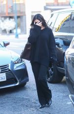 KYLIE JENNER, HAILEY BIEBER and JUSTINE SKYE Leaves Yazawa Japanese BBQ in Beverly Hills 04/07/2024