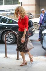 KYRA SEDGWICK Out and About in New York 04/29/2024