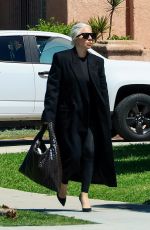 LADY GAGA Out Visiting a Friend in West Hollywood 04/07/2024