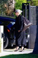 LADY GAGA Out Visiting a Friend in West Hollywood 04/07/2024
