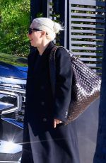 LADY GAGA Out Visiting a Friend in West Hollywood 04/07/2024