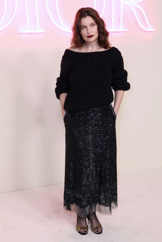LAETITA CASTA at Dior Fashion Show at Brooklyn Museum in New York 04/15/2024
