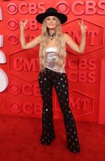 LAINEY WILSON at CMT Musics Awards at Moody Center in Texas 04/07/2024